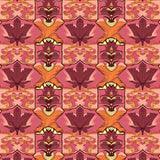 Harvest Festival Decorative Interlocking Leaf Foliage(Pink)