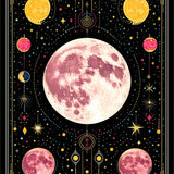 Vibrant Cosmic Mushroom(Pink)