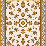Abstract Botanical Leaf Damask Inspired Treasure(Gold)