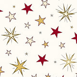 Yuletide Constellation Celestial Holiday Floor(White)