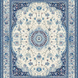 Big Bow Statement With Frame And Decorative Dotted Edge Design(White)