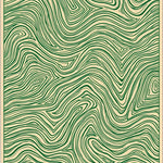 Artistic Wave With Repeating and Dot Details (Beige) - ODIKA