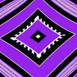Abstract Chevron Arrangement with Contrast(Purple)
