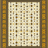 Botanical Plaid Geometric Boho(Beige)