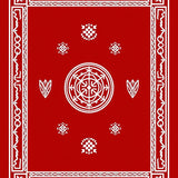 Interstellar Faction Crest With Emblems(Red)