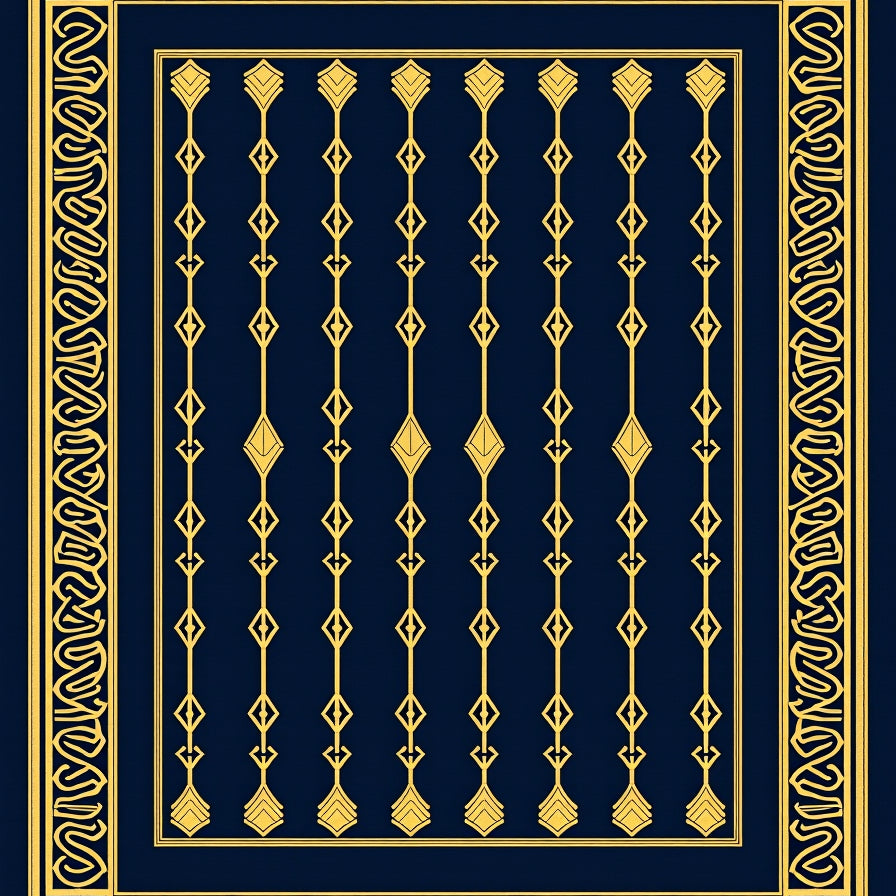 Art Revival Motif Luxe Vintage (Gold) - ODIKA