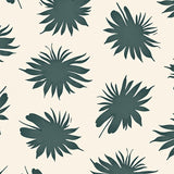 Abstract Watermark Brushstroke Swirl Motif Artisan(Green)