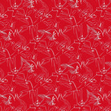 Joyful Yuletide Celebration Flooring Accent(Red)