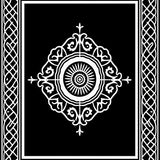 Filigree Lattice with Delicate Arabesque Details(Black)