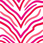 Vibrant Interlocking Chevron with Curves and Playful Flow (Pink) - ODIKA