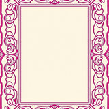 Scrollwork Featuring Curved Arches (Pink)