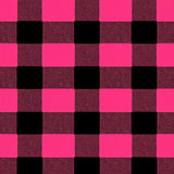 Rustic Buffalo Check With Classic Plaid Stripes And Bold Contrast(Pink)