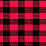 Buffalo Checkered Holiday Doormat(Red)