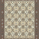 Geometric Tribal Area(Beige)