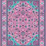 Eclectic Colorful Bloom(Pink)