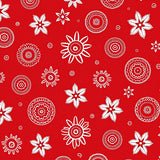 Yuletide Celebration Ornamental Radial Floor Decoration(Red)