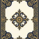 Luxurious Palatial Damask Scrollwork Grandeur Centerpiece (Gold) - ODIKA