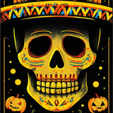 Colorful Skull Artwork(Black)