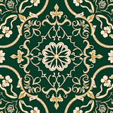 Elegant Botanical Vibrant Medallion (Green) - ODIKA