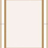 Bordered Maze Accent with Interlocking Lattice Framework Motifs (Beige) - ODIKA