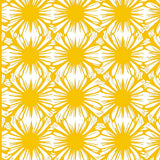 Sunburst Radiant Grid Lattice Frieze Mosaic(Yellow)