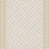 Mystical Lattice Tapestry Abstract Neutral Decorative(Beige)