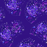 Dreamy Starlight Celestial Whimsical Glamorous Plush(Purple)