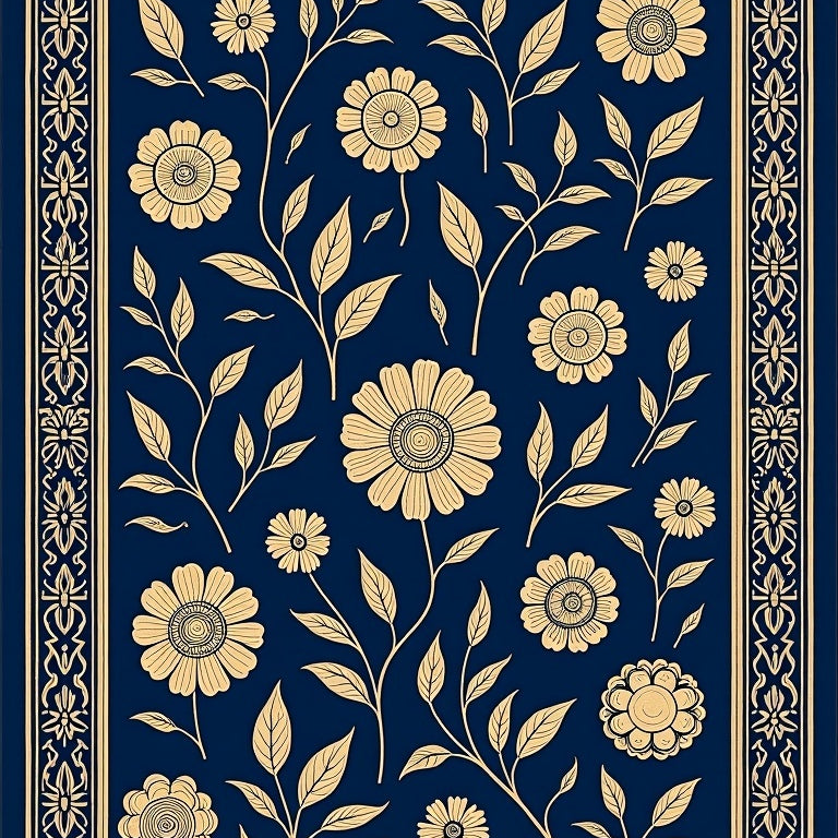 Heirloom Bloom Timeless Exquisite Crafted Jewel (Blue) - ODIKA