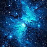 Captivating Celestial Fantasy Scene(Blue)