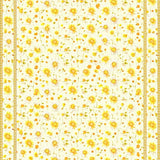 Charming Floral Motif with Earth Tones(Beige)