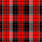 Classic Check Tartan with Bold Contrasting Plaid Motifs(Red)