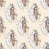 Enchanted Boho Feather Whisper(Beige)