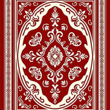 Classic Entertainment Venue Inspired Damask(Red)