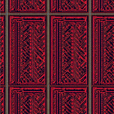 Tartan Inspired with Layered Dark and Bright Contrasts(Red)