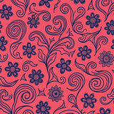 Pristine Blossom Exquisite Paisley Grandeur(Red)