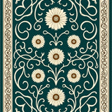 Floral with Symmetrical Bloom(Beige)