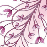 Bloom Cascade Featuring Interlocking Petal Ribbons(Purple)