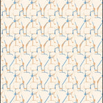 Modern Hexagonal Honeycomb Fuzzy Accent (Ivory) - ODIKA