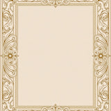 Palace Vintage Inspired Elegant Luxury Noble Classic Artisan(Beige)