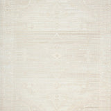 Boho Inspired Crescent Handcrafted Half Moon Area with Texture(Beige)