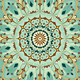 Inspired Symmetrical Design with Ornate Flourishes(Turquoise)