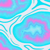 Mist Ombre Wave with Subtle Dreamscape Motifs (Blue) - ODIKA