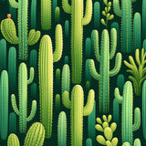 Minimalist Floral Green Delight(Green)