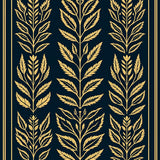 Elegant Botanical Entryway Decorative Accent(Gold)