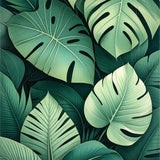 Contemporary Whimsical Foliage Theme(Green)