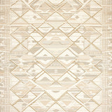 Boho Neutral Geometric Area Farmhouse Inspired Floor(Beige)