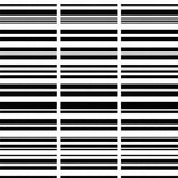 Alternating Dual Tone Sleek Fashionable Trendy Statement(Black)