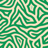 Abstract Nature Inspired Mosaic Design(Green)