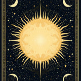 Occult Sun and Moon Dorm Floor(Black)