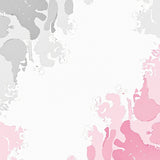 Abstract Mist Cascade Brushstroke Modern Art Design(Pink)